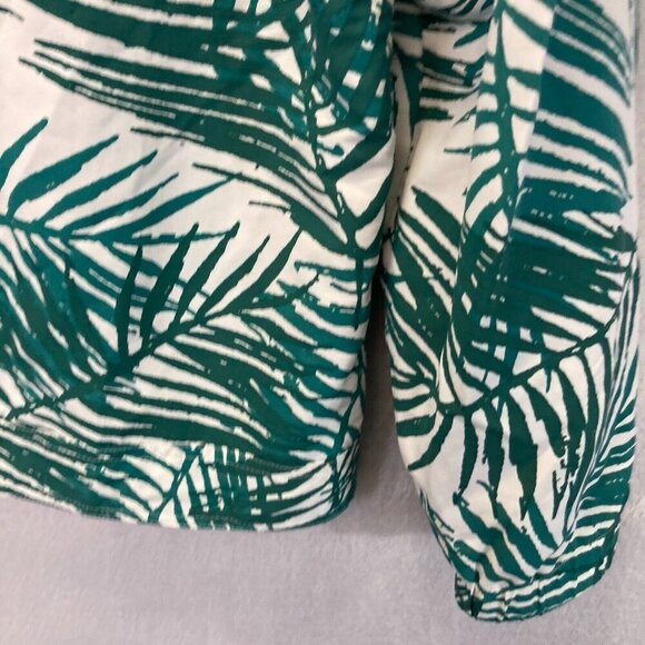 Original Weatherproof Vintage Windbreaker Jacket Men's Large Nylon Tropical Palm - Picture 15 of 16